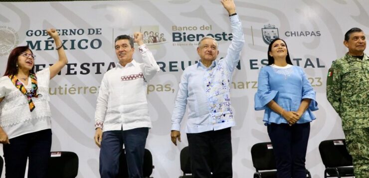 Encabeza López Obrador evaluación de bancos del Bienestar