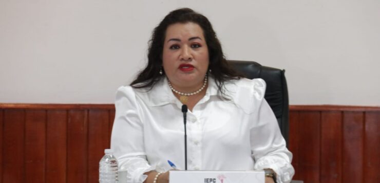 Magdalena Vila, presidenta interina del IEPC en Chiapas