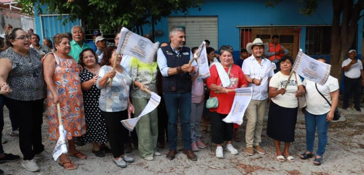 La justicia social llega a El Roble: Ángel Torres