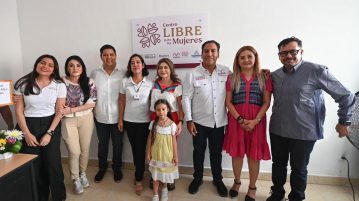 Inaugura ERA Centro LIBRE para fortalecer el bienestar de las mujeres en Palenque