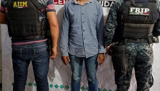 Presunto extorsionador, detenido en Ocozocoautla