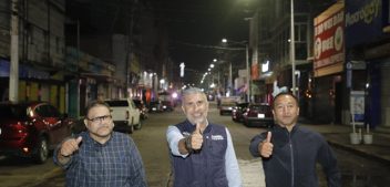 Avanza Programa de Mejoramiento del Alumbrado Público en Tuxtla