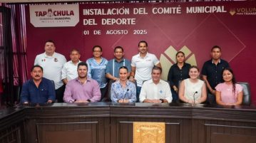 Instalan en Tapachula el Comité Municipal del Deporte