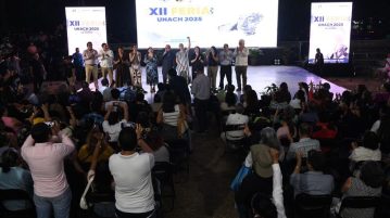 Más de 20 mil asistentes, en la FIL UNACH 2025