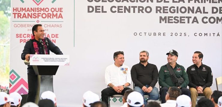 Impulsa ERA obras en Comitán para fortalecer la educación y la protección civil