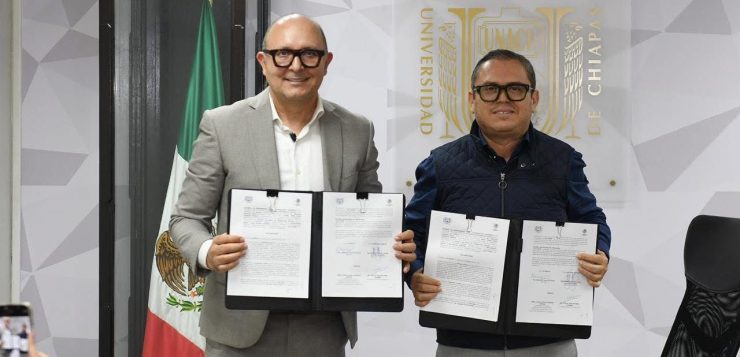 Suscriben UNACH y Escuela Nacional de Formación Judicial acuerdo de colaboración académica
