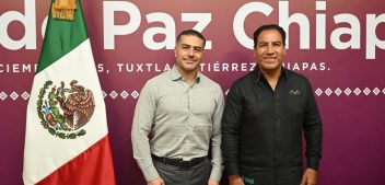 ERA y García Harfuch refrendan compromiso por la paz y la seguridad en Chiapas