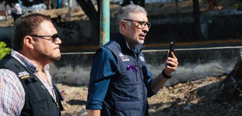 Angel Torres encabeza programa Colonias al 100 en San José Chapultepec