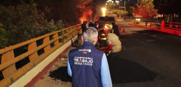 Da continuidad Angel Torres al programa “Bacheando Tuxtla”