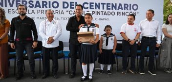 Celebra ERA el Centenario de la Escuela Primaria Camilo Pintado