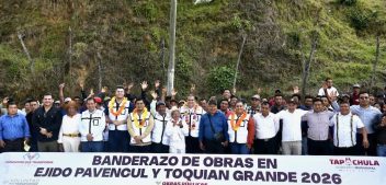 Impulsa Yamil Melgar inédita inversión en Pavencul y Toquian Grande