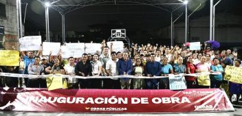 Habitantes de San Juan agradecen a Melgar por cancha techada
