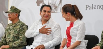 Acompaña ERA a Claudia Sheinbaum a inauguración del Ecoparque La Ceiba en Palenque