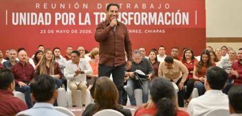 Participa ERA en reunión del Consejo Estatal de Morena en Chiapas