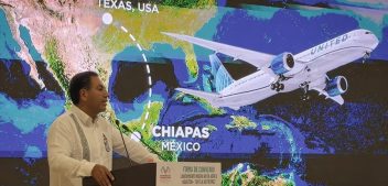 Lanzan nueva ruta aérea internacional Houston-Tuxtla Gutiérrez